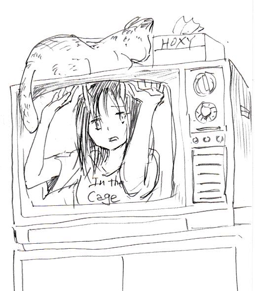 なお私の落書きはずっと白黒です。 #ルリドラゴン