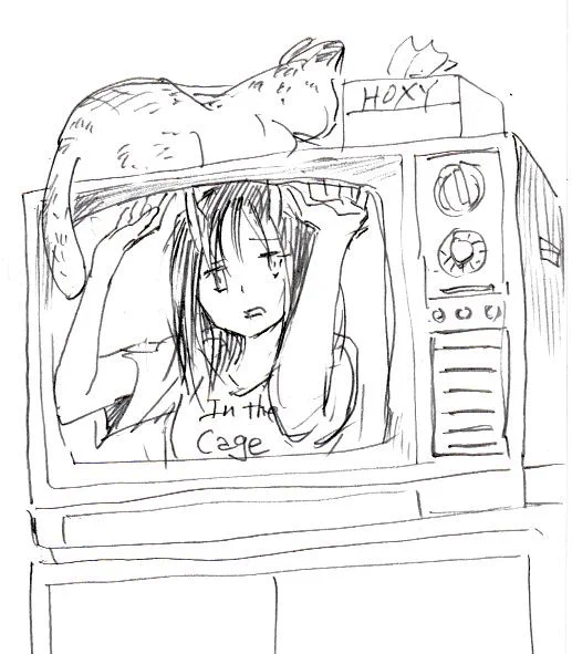 なお私の落書きはずっと白黒です。 #ルリドラゴン