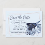 DreamWedDay's tweet photo. Blue Flower Elegant Wedding Save The Date Cards https://t.co/A6FyqgUMW8 #wedding #zazzle https://t.co/vltq1lhaC2