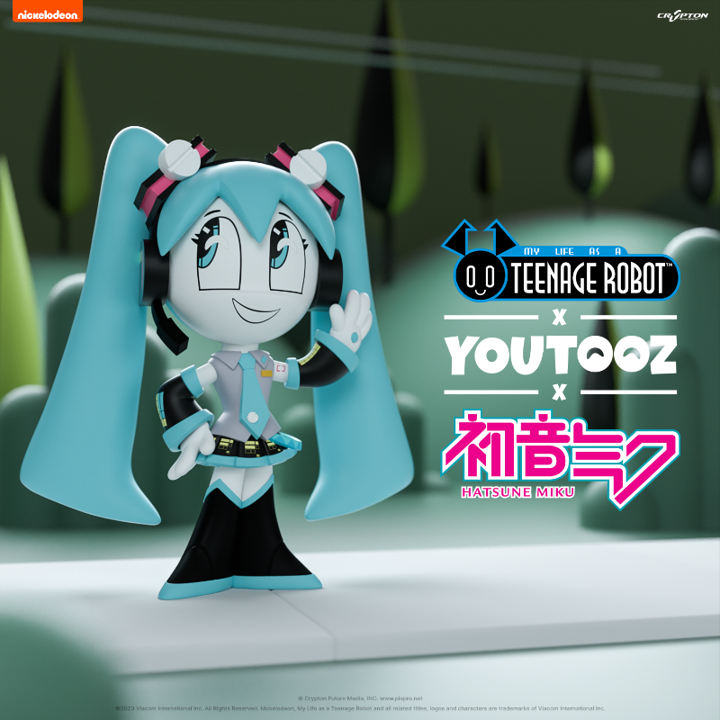 austinlong's tweet photo. Hatsune Miku x Youtooz new collection is out now featuring Jenny Miku, Snow Miku, and Sakura Miku