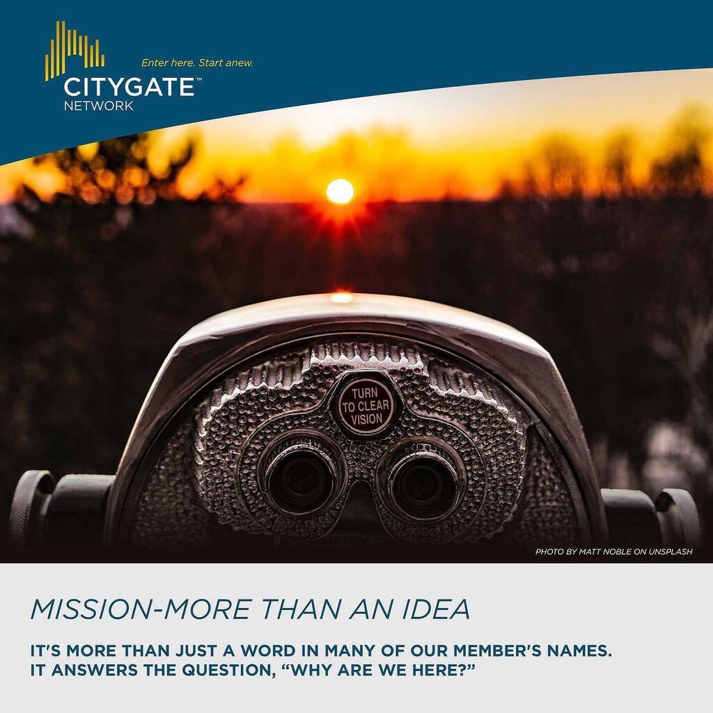 CitygateTweets's tweet photo. Mission. It's more than just a word in many of our member's names. It's the reason why it exists. It answers the question, “Why are we here?” Citygate Network exists to provide the vision, education, training, resources, guidance, representation, and nex… https://t.co/dD9ehXvp9J https://t.co/CrW9ZCn4J0