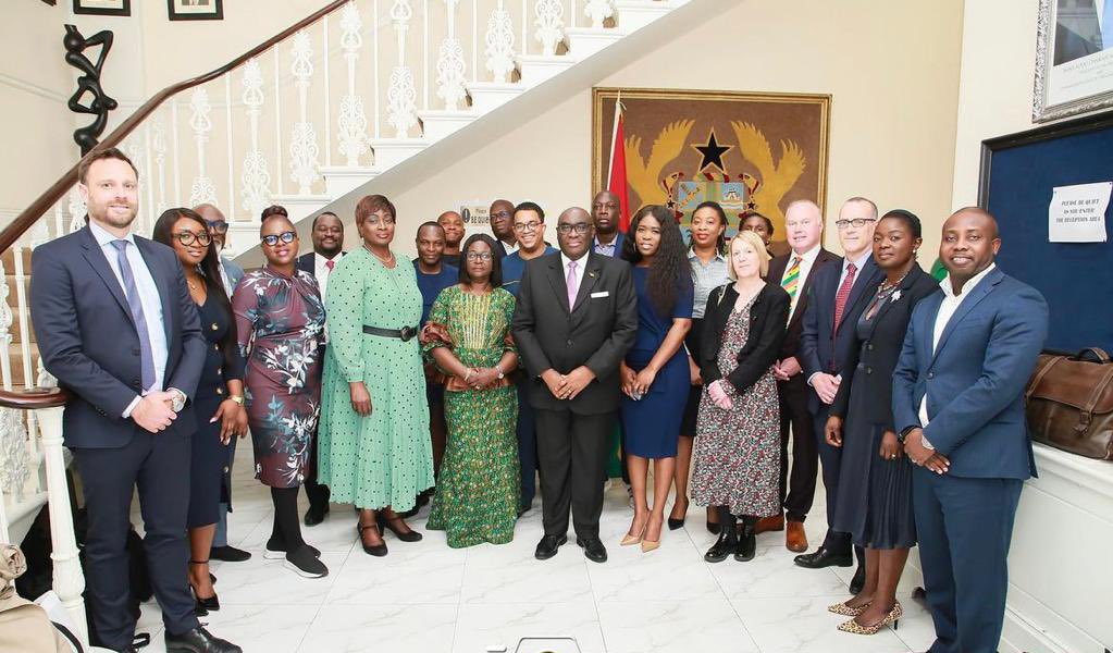 Honoured to be invited by the #Ghana High Commissioner to the U.K. to discuss investment &amp; development. It was a candid constructive discourse from the private sector ,academia &amp; civil society. In sum Gov needs to implement a no. of previously given recommendations. Walk the talk