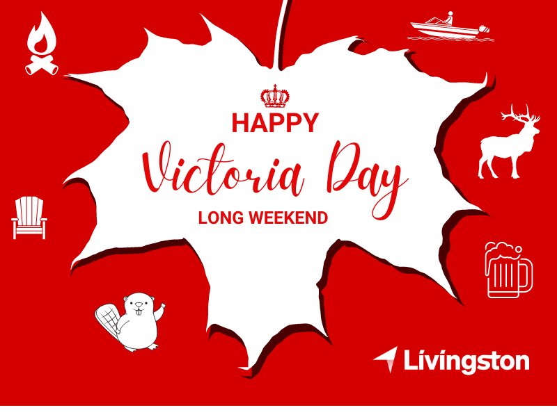 Livingston_VTS's tweet photo. #HappyVictoriaDay Long Weekend to our Canadian employees and customers.  Wooohooo!!! https://t.co/CZ6dKTmFmj