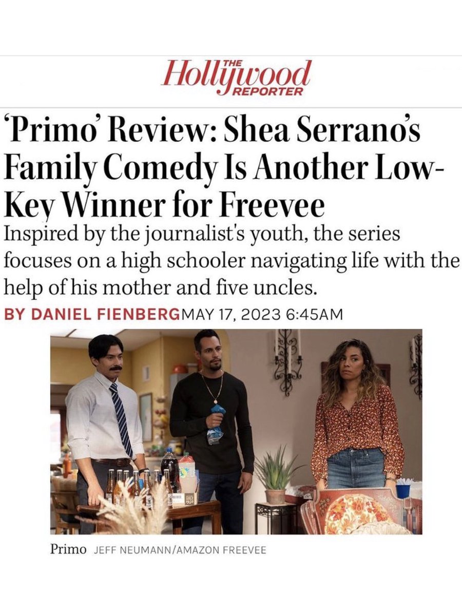 AGActingStudio's tweet image. Who’s ready to watch @johnnyreydiaz as a #SeriesRegular in the #premiere of #Primo on @AmazonFreevee TONIGHT?! 🎬📺
#AnthonyGilardiActingStudio #TheFutureOfHollywood #KeepMovingForward #TheBestIsYetToCome #Acting #Actor #AmazonFreevee #tv #streaming