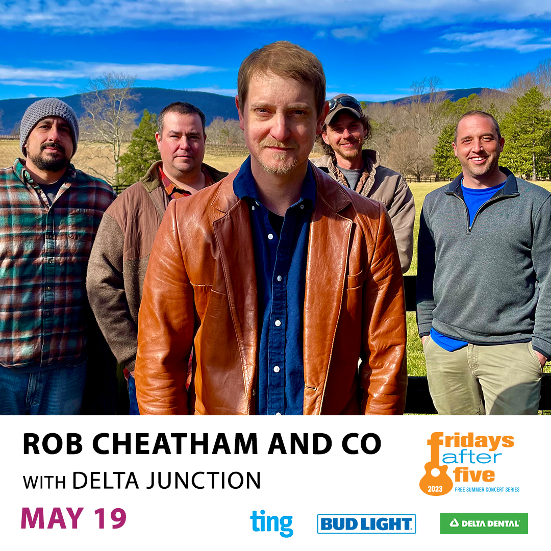 Ting Pavilion (@tingpavilion) on Twitter photo It's a perfect evening for Fridays After Five at the <a href="/Ting/">ting.⌐◨-◨</a> Pavilion! Come join us for FREE music with Rob Cheatham & Co. and Delta Junction on the <a href="/DeltaDental/">Delta Dental Plans Association</a> Stage from 5:30 - 8:30pm! Two Bros SW Grill, Moe's Original BBQ, The Pie Guy and Hooz Nutz will be there. See you soon! It's a perfect evening for Fridays After Five at the <a href="/Ting/">ting.⌐◨-◨</a> Pavilion! Come join us for FREE music with Rob Cheatham & Co. and Delta Junction on the <a href="/DeltaDental/">Delta Dental Plans Association</a> Stage from 5:30 - 8:30pm! Two Bros SW Grill, Moe's Original BBQ, The Pie Guy and Hooz Nutz will be there. See you soon!