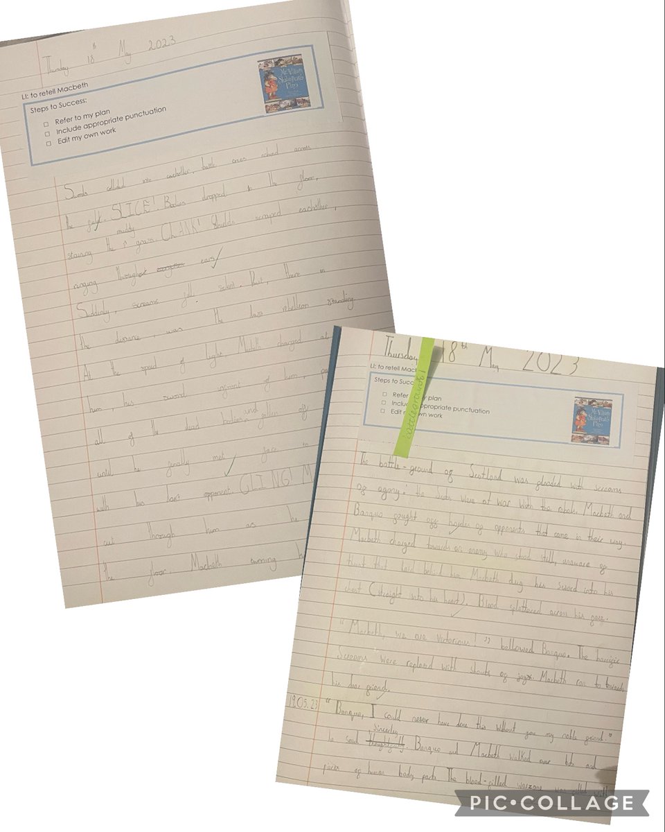 My Friday night has been spent reading through our fantastic retellings of Macbeth. I’m so proud of how far 6CK have come over the past few years. Here are some snippets of Nathan and Harmony’s story openings. <a href="/GoresbrookSc/">Goresbrook School</a>