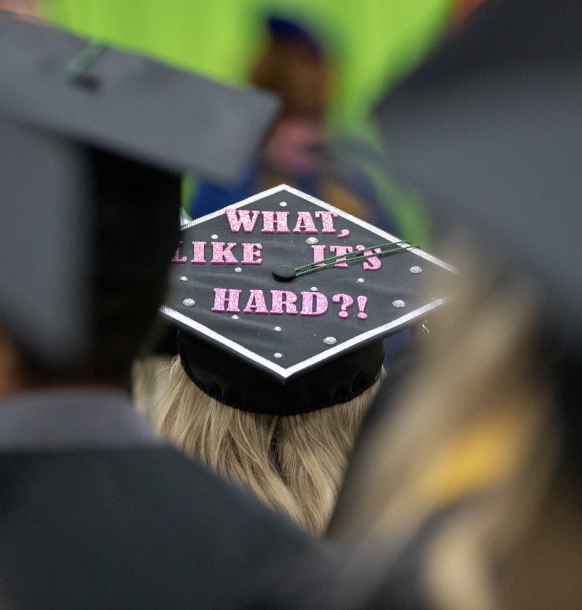 SCTCC's tweet photo. Check out the hats! #graduation #commencement #gradcap #sctcc https://t.co/z5O5z8xVqn