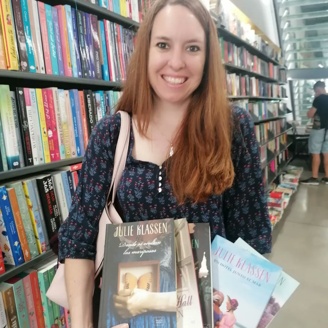 Elizabeth "Eli" Olmedo (@ellieolmedo) on Twitter photo When you find <a href="/Julie_Klassen/">Julie Klassen</a>
books in Spanish, it's hard not walking out with all of them. But don't worry, I didn't leave empty handed. 😉 <a href="/librosdeseda/">Libros de Seda</a> When you find <a href="/Julie_Klassen/">Julie Klassen</a>
books in Spanish, it's hard not walking out with all of them. But don't worry, I didn't leave empty handed. 😉 <a href="/librosdeseda/">Libros de Seda</a>