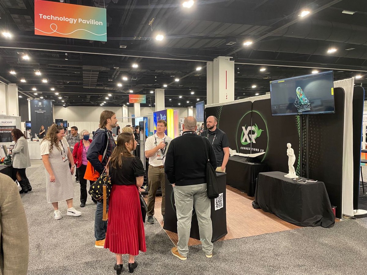 ZNYTHtech's tweet photo. And the @AAMers 2023  Annual Meeting has begun!! #aam2023 #3dscanning #3dassets #digitaldisplays https://t.co/PMiPUHL2MQ