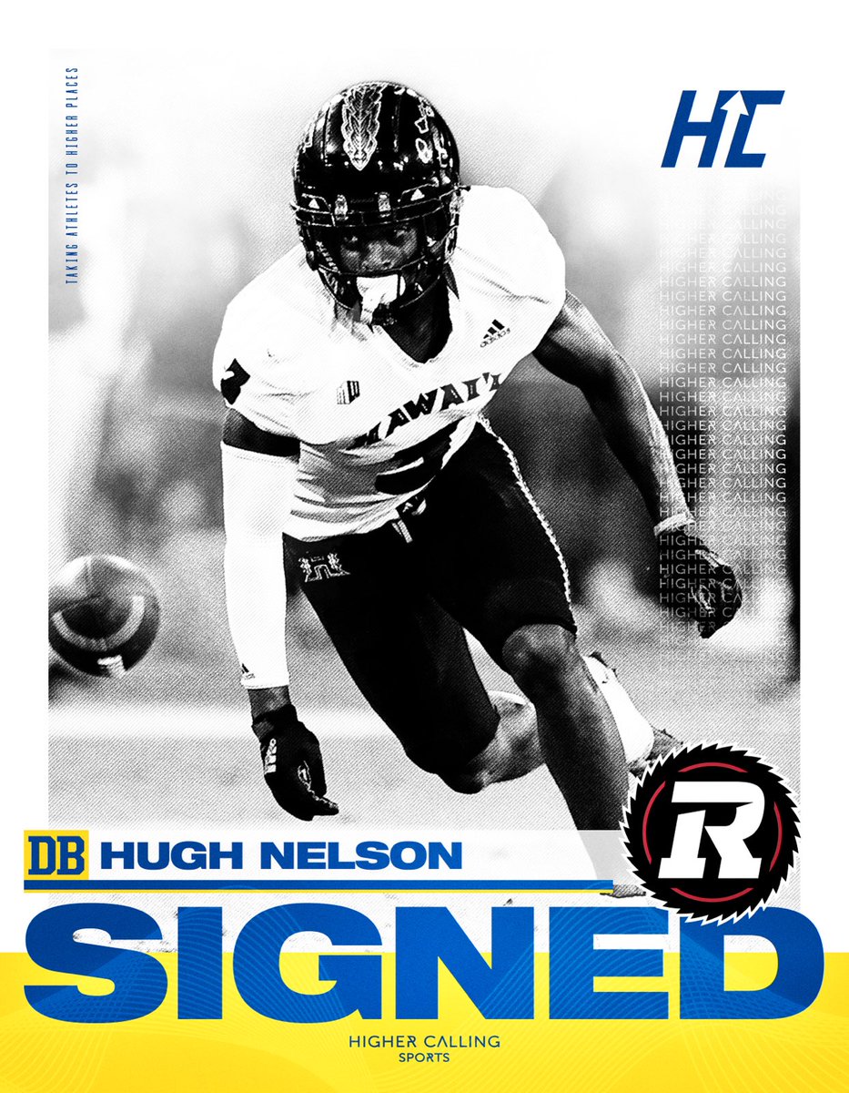 Nathan Shackelford (@nathanshack19) on Twitter photo Congrats to my guy <a href="/hughnelsonii/">Hugh Nelson II</a> on signing with the <a href="/REDBLACKS/">Ottawa REDBLACKS</a> earlier this week! The Redblacks are getting a long, rangey corner with a lot of potential. Congrats, Hugh! #HCfamily Congrats to my guy <a href="/hughnelsonii/">Hugh Nelson II</a> on signing with the <a href="/REDBLACKS/">Ottawa REDBLACKS</a> earlier this week! The Redblacks are getting a long, rangey corner with a lot of potential. Congrats, Hugh! #HCfamily