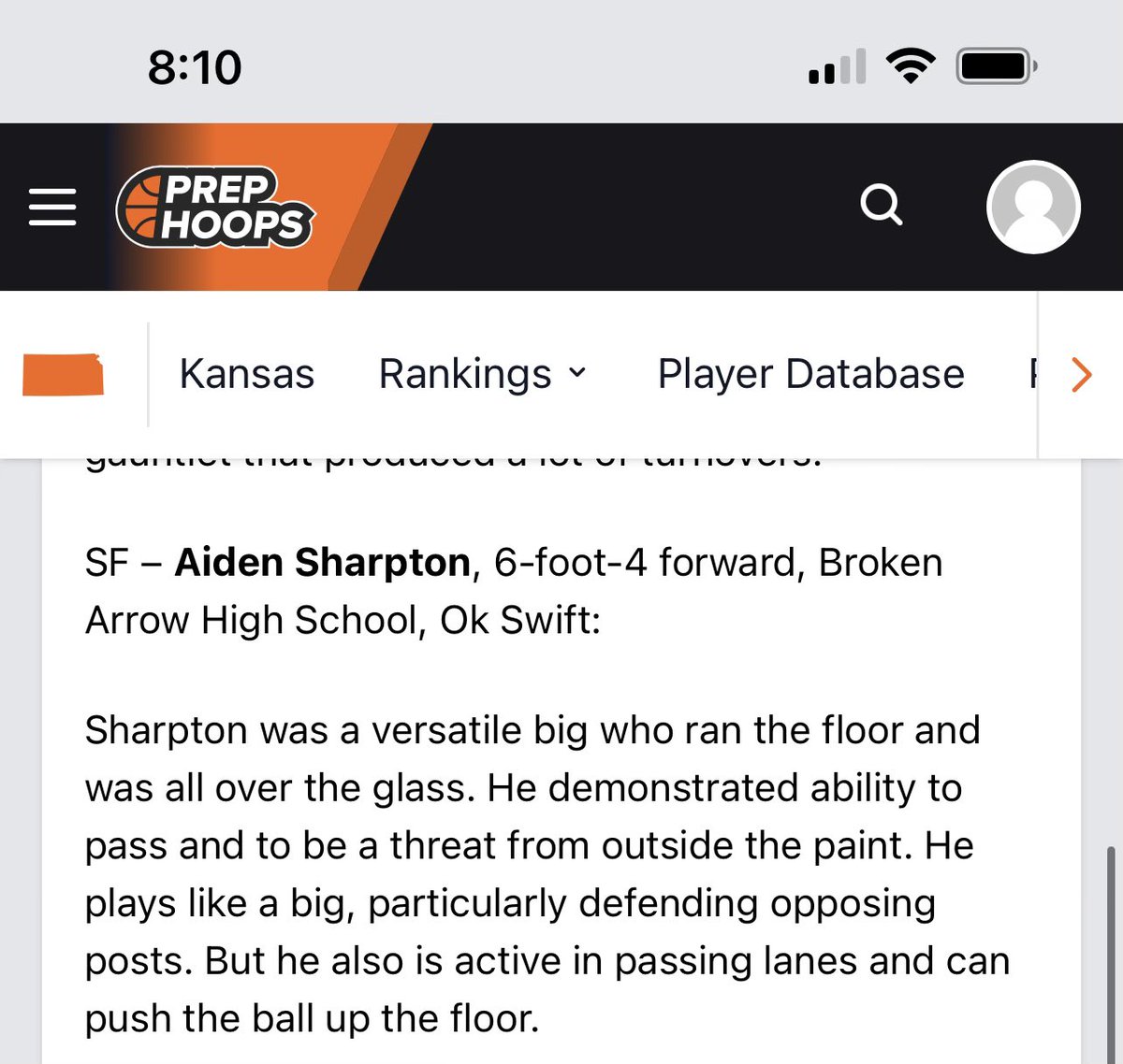aiden (@sharptonaiden) on Twitter photo Thanks for the write up and choosing me for the all-star game! <a href="/PHCircuit/">Prep Hoops Circuit ๐</a> <a href="/PrepHoopsKS/">Prep Hoops Kansas</a> <a href="/okswift_MBB/">Oklahoma Swift MBB</a> Thanks for the write up and choosing me for the all-star game! <a href="/PHCircuit/">Prep Hoops Circuit ๐</a> <a href="/PrepHoopsKS/">Prep Hoops Kansas</a> <a href="/okswift_MBB/">Oklahoma Swift MBB</a>