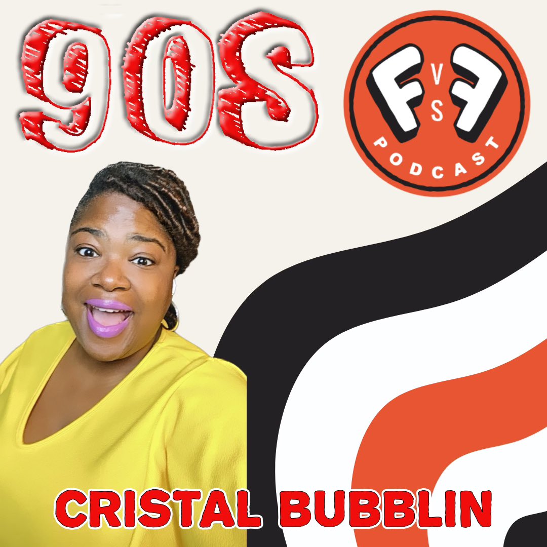 FvFPodcast's tweet photo. What’s the most ‘90s movie ever — “Independence Day” or “Jerry Maguire”? Actress &amp; comedian @CristalBubblin judges our picks in this week’s episode!

Listen on your podcast app or check out our YouTube: https://t.co/4ZN1NRuEyY https://t.co/iFahR3L1Vy