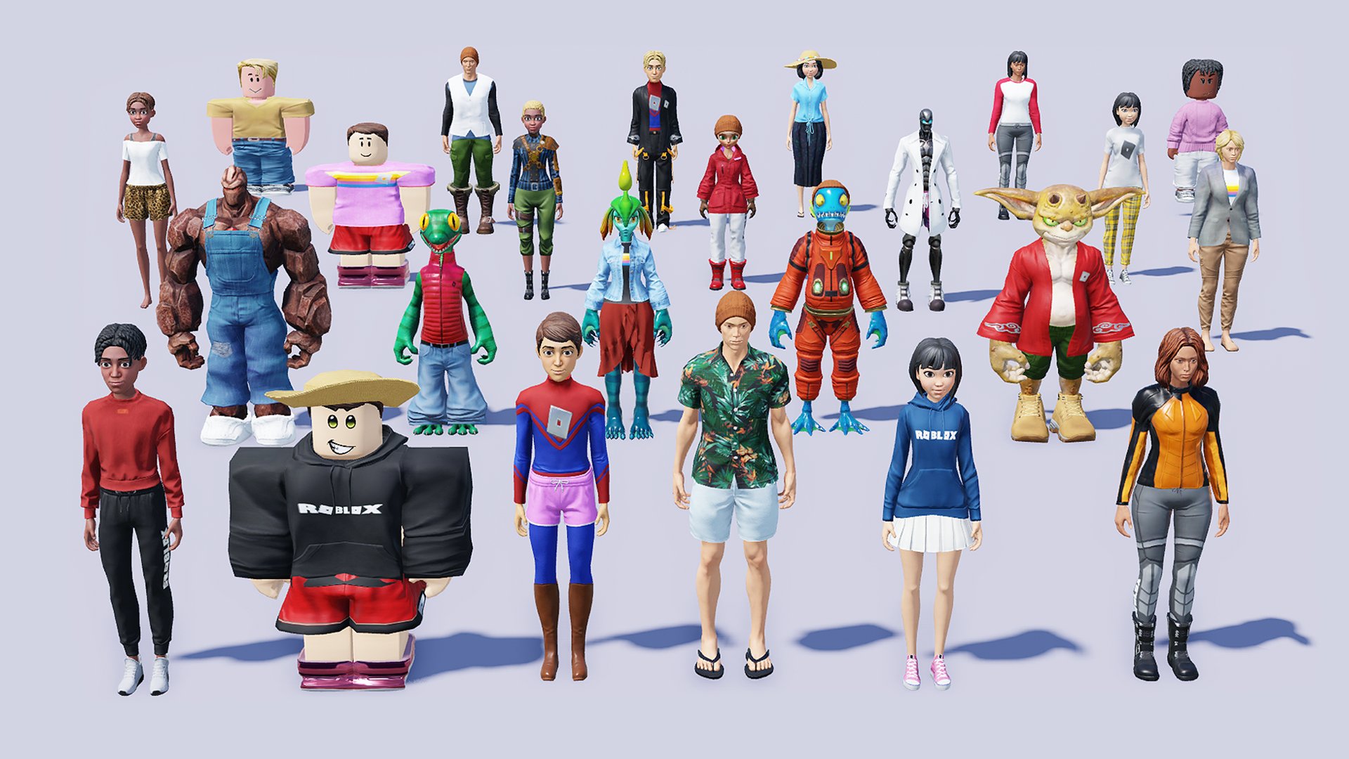 Bloxy News on X: Express yourself with new default #Roblox avatar bundles  featuring support for layered clothing and dynamic heads (facial  animation), available now for free in the Avatar Marketplace:    /