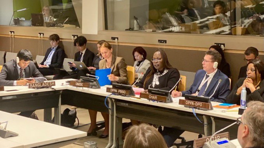 ItalyUN_NY's tweet photo. As a partner of the Coastal States of the Gulf of Guinea, 🇮🇹 committed to advancing regional #maritime security and contributing to the achievement of long-lasting stability &amp; prosperity in the region. Naval co-operation coupled with whole-of-society approach can deliver results. https://t.co/vztbzm8NaC
