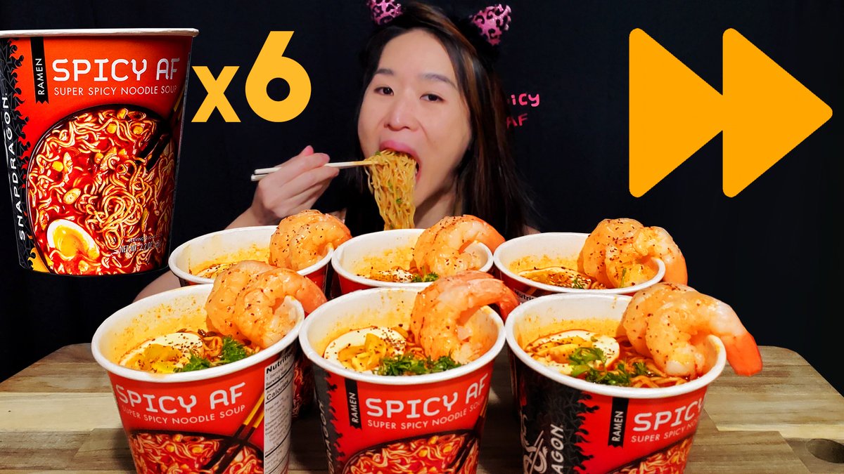 Peggie_Neo's tweet photo. 6 Cups Spicy AF Ramen noodle challenge!
Watch: https://t.co/rA16cBReXl https://t.co/hAC7Xpzfui