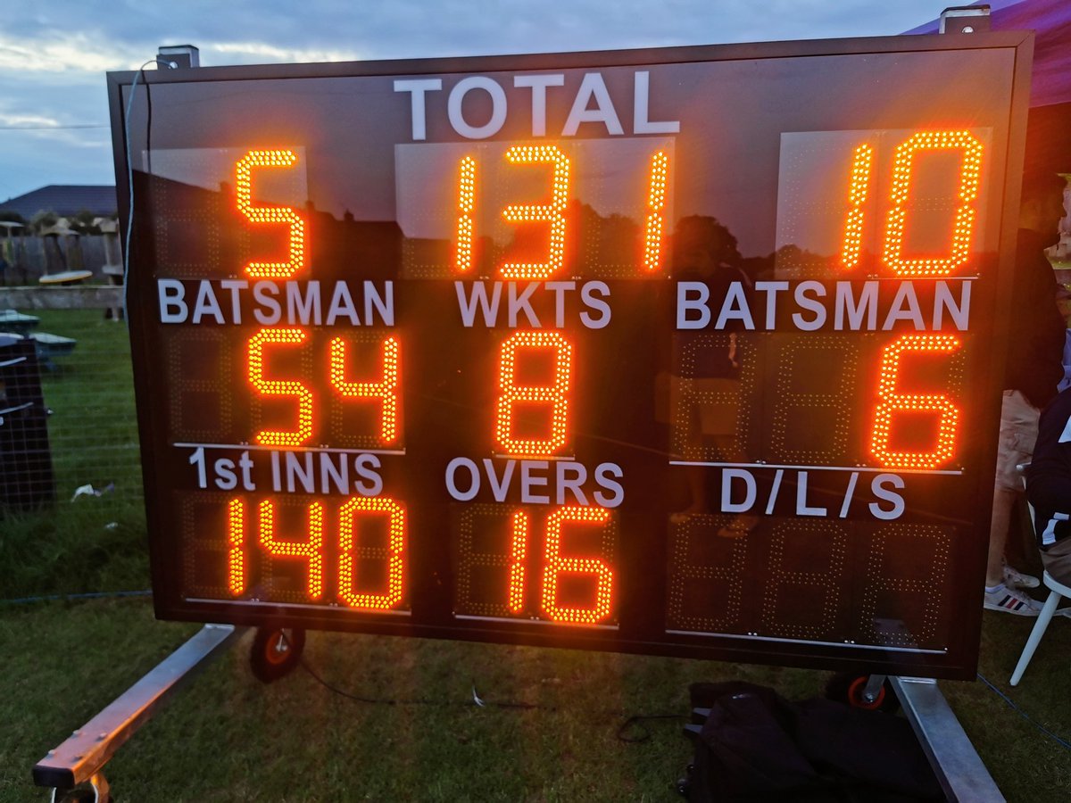 Stonesfield Cricket Club (@stonesfieldcc) on Twitter photo What a finish!!!
<a href="/HanboroughCC/">Hanborough CC</a> see it out in the final over to beat <a href="/WolvercoteCC/">Wolvercote Cricket</a> by 9 runs in a tense game that went to the final over and progress to the Semi Finals of the Crawfs Cup!
Thanks to all the spectators who supported the evening and members who helped out! What a finish!!!
<a href="/HanboroughCC/">Hanborough CC</a> see it out in the final over to beat <a href="/WolvercoteCC/">Wolvercote Cricket</a> by 9 runs in a tense game that went to the final over and progress to the Semi Finals of the Crawfs Cup!
Thanks to all the spectators who supported the evening and members who helped out!