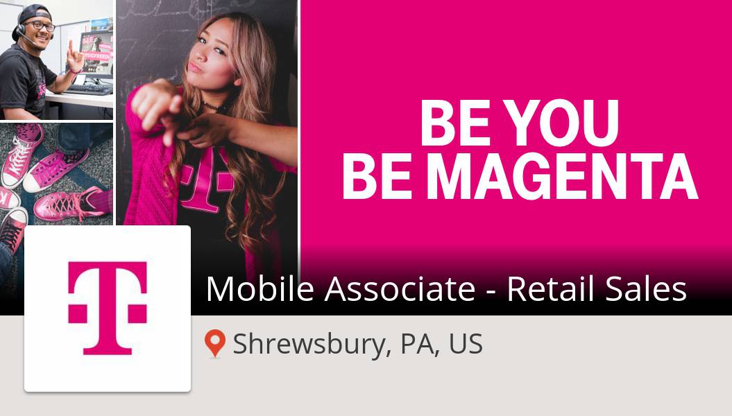 Mobile Associate - Retail Sales needed in #ShrewsburyPAUS, apply now at T-Mobile! #job workfor.us/tmobile/au11xk