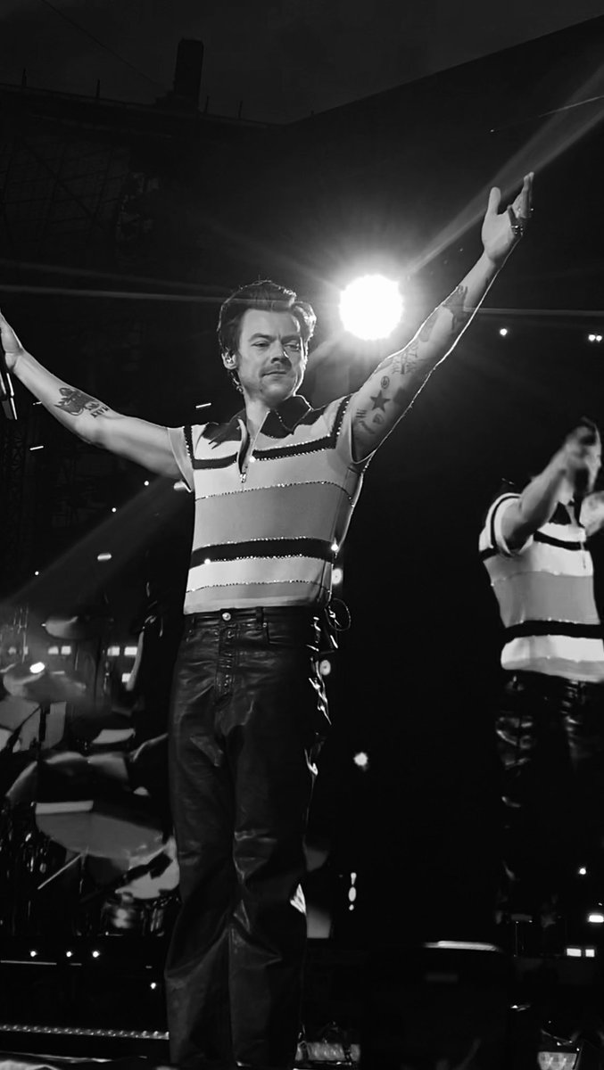 annakatharinath's tweet photo. HSLOT 2023 Munich l @Harry_Styles #harryshouse #HarrysHorns #HarryStyles #HarryStylesMunich #LOT23 #LOT2023 #LOTMunich #Satellite #TPWK #frontofstage #FOS https://t.co/B4kGhosdE3