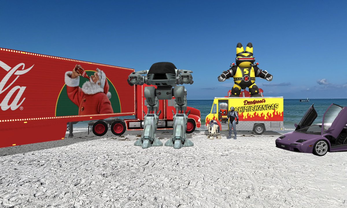stacker727's tweet photo. #ED209 #labbit #RoboCop #Deadpool & #R2D2 Beach ๐๏ธ Day ๐ค๐ฐ๐
@veve_official
#NeverStopCreating ๐
#veve #vevefam #CollectorsAtHeart๐ https://t.co/3K9mcRjXla