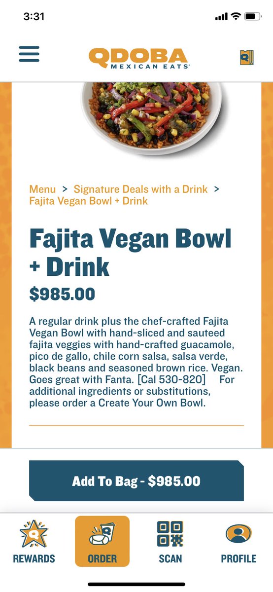 Aelycat's tweet photo. Uhm. @qdoba I’m sure this is good…. But I don’t know about that good. https://t.co/QMEWOtZjZp