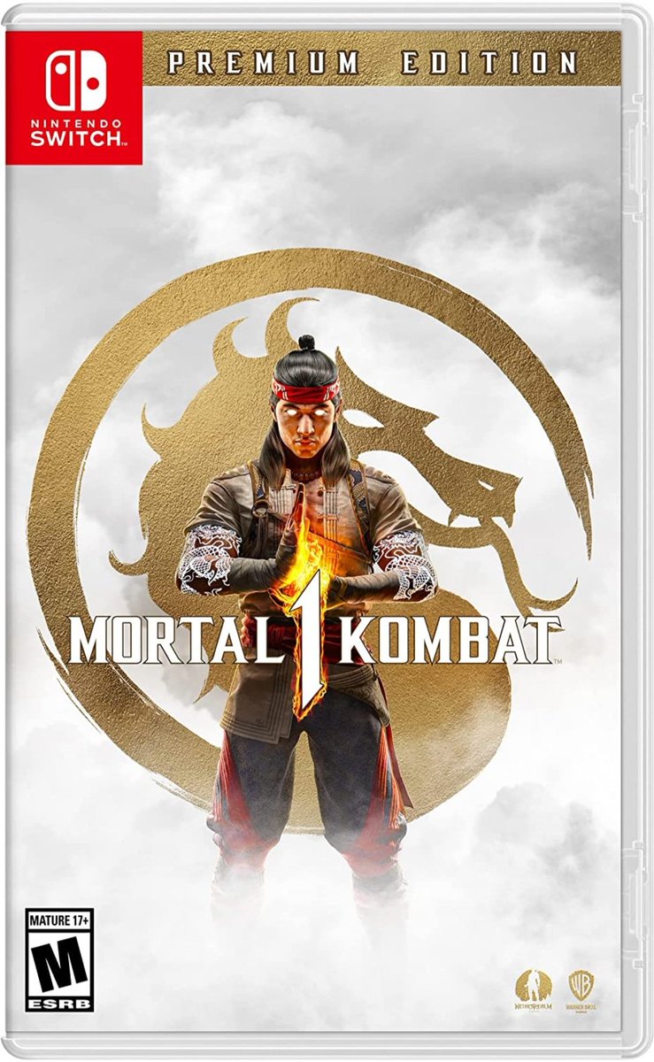The @MortalKombat 1 #PremiumEdition for the #NintendoSwitch  is available to preorder on Amazon.com! $109.99, Tap⬇️

#Nintendo #Switch:

amzn.to/42Sddz0

#MortalKombat1 #MK1 #MortalKombat #Amazon #AmazonPrime #TestYourMight #KombatNetwork #MKArcadeKollection