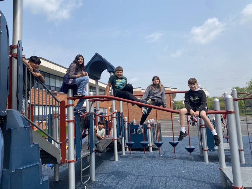 Just hanging around at recess. #IvyHillLeague