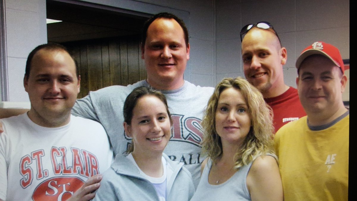mr_p_richard's tweet photo. Check out day for teachers is great, but bittersweet as you say goodbye to colleagues. We have built &amp; rebuilt a fantastic Social Studies Department several times @ St Clair High School over the years. With friends like @STC_Track, @JoshuaD_Henry #STCR13 #Teachers https://t.co/gWhV74tXuy