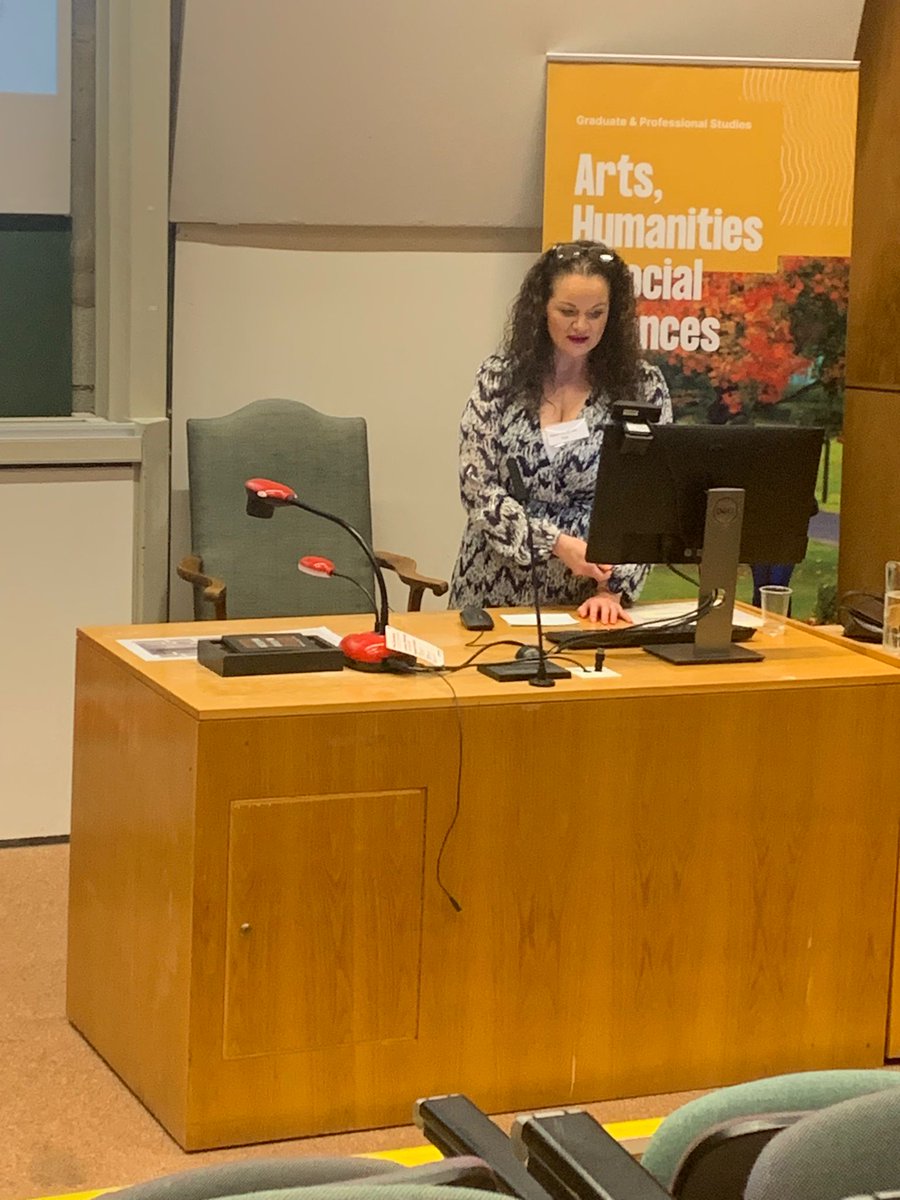 Honnered to have the opportunity to present my research findings on beauty and spa education in the #universityoflimerick thank you to @NiamhLenahan for organising such a wonderful event. 
#AHSSPGConf #Masters #TUS #beautyandspa #education