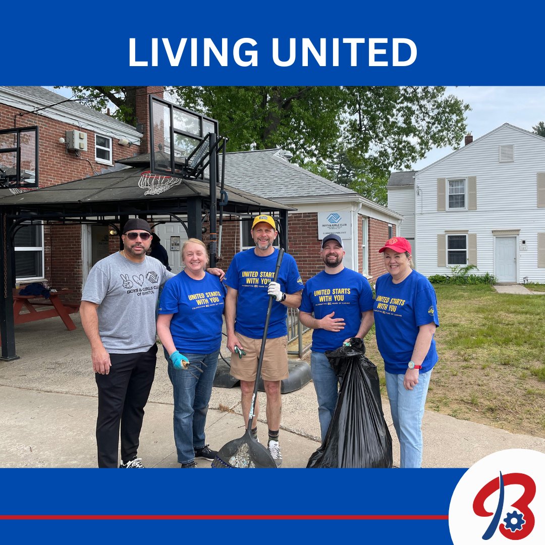 Mayor Caggiano and City staff LIVING UNITED at today's Day of Caring! #livingunited #dayofcaring2023