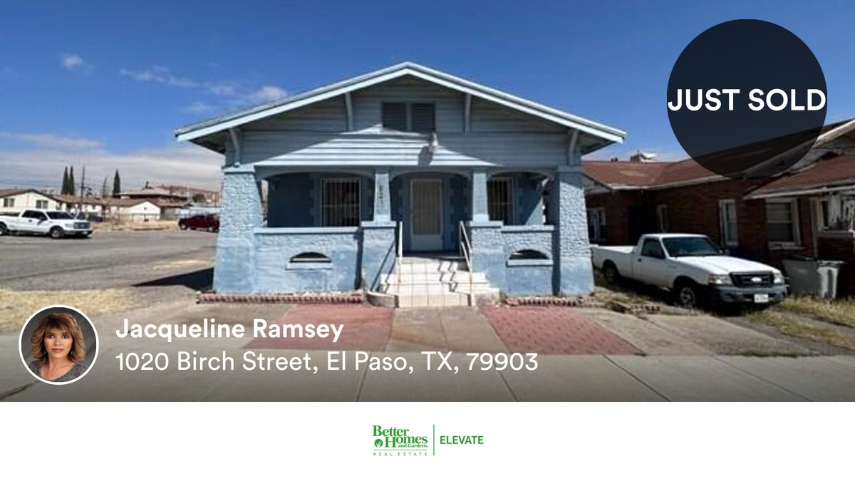BHGRE_Elevate's tweet photo. 🛌 2 🛀 1
📍 1020 Birch Street, El Paso, TX, 79903

Our agent’s latest sale on RateMyAgent

https://t.co/rPb4nCiM7i

...
#ratemyagent #realestate #Better_Homes_and_Gardens_Real_Estate_ELEVATE https://t.co/zwnLCMqsVq
