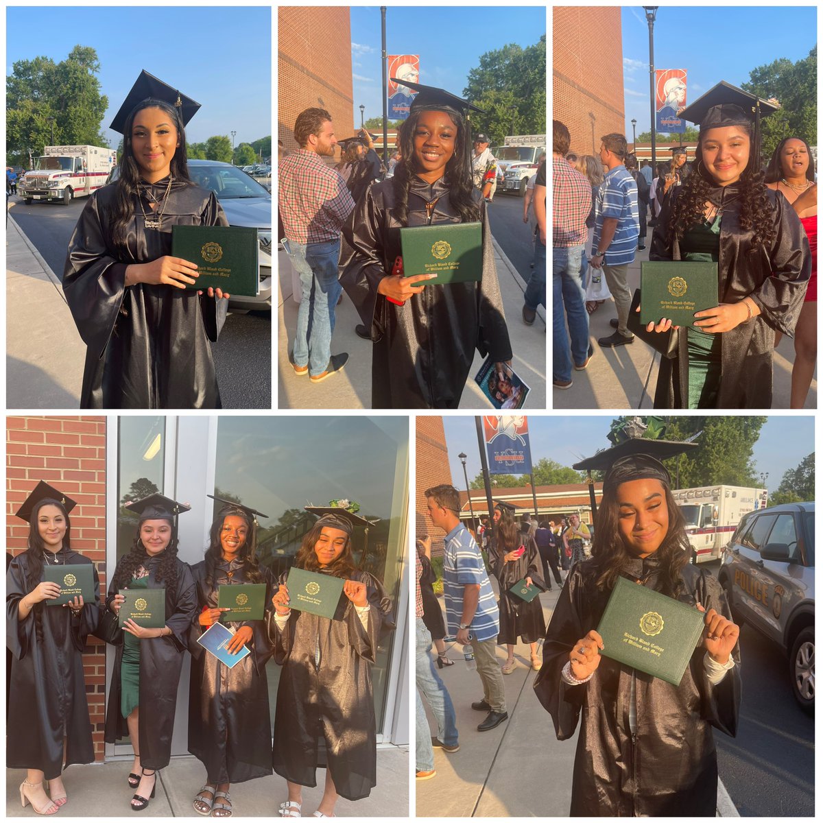 PHS_CrimsonWave's tweet photo. Several students received their Associate Degree from Richard Bland on Wednesday, May 17, 2023. They will be graduating from high school on June 10, 2023. Congratulations to these students who will earned both degrees and enter college as juniors. #MiddleCollege #CrimsonWave❤️💛 https://t.co/EoW6QNk3NU