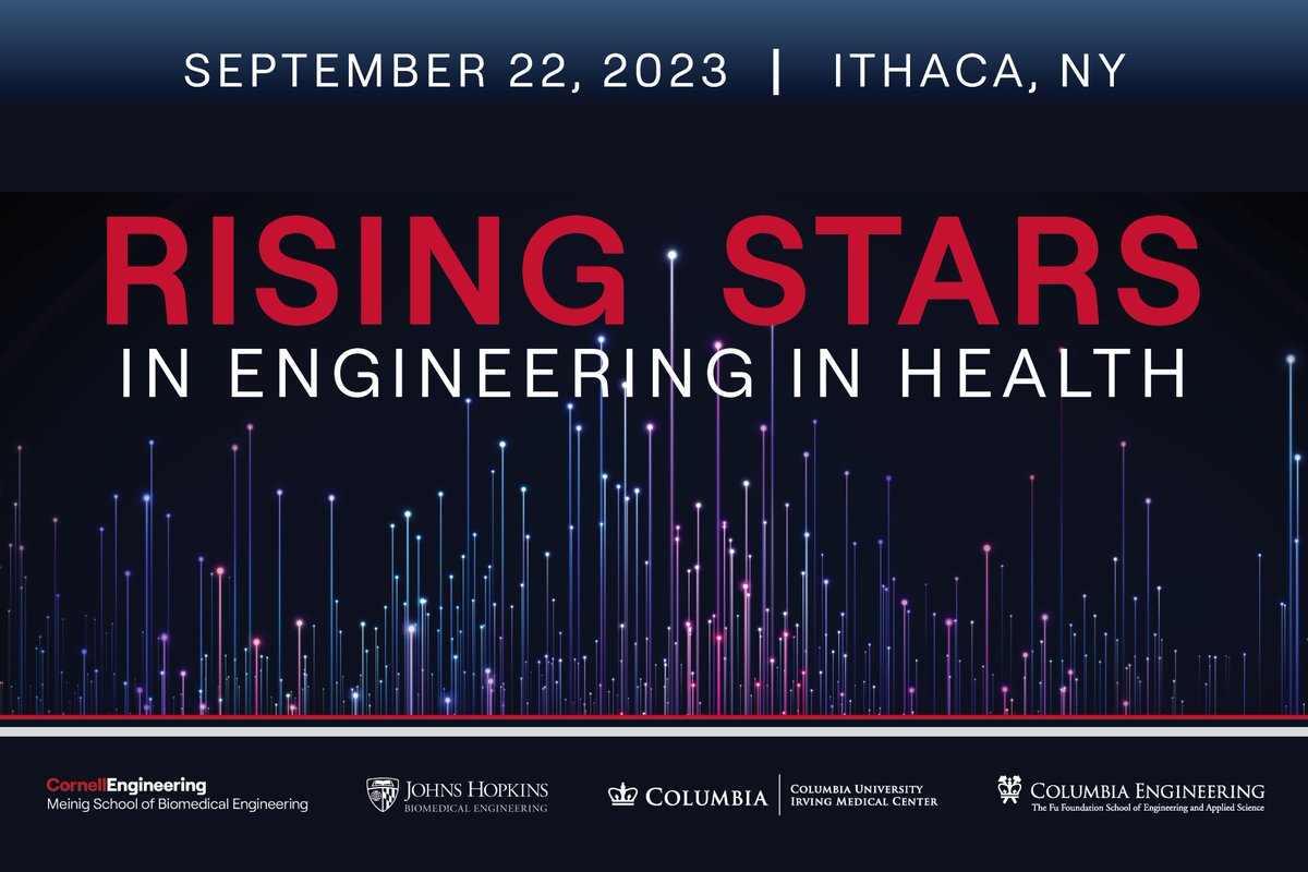 Columbia BME (@columbiabme) on Twitter photo Apply Now! βοΈ The 2023 Rising Stars in Engineering in Health workshop apps are open and due by June 30.
For the first time, the workshop will be hosted by <a href="/CornellBME/">Cornell BME</a>! In partnership with our department, <a href="/CUSEAS/">Columbia Engineering</a>, <a href="/ColumbiaMed/">Columbia Medicine</a>, and <a href="/JHUBME/">Johns Hopkins BME</a>.
Apply now at bit.ly/3oiyYZW Apply Now! βοΈ The 2023 Rising Stars in Engineering in Health workshop apps are open and due by June 30.
For the first time, the workshop will be hosted by <a href="/CornellBME/">Cornell BME</a>! In partnership with our department, <a href="/CUSEAS/">Columbia Engineering</a>, <a href="/ColumbiaMed/">Columbia Medicine</a>, and <a href="/JHUBME/">Johns Hopkins BME</a>.
Apply now at bit.ly/3oiyYZW