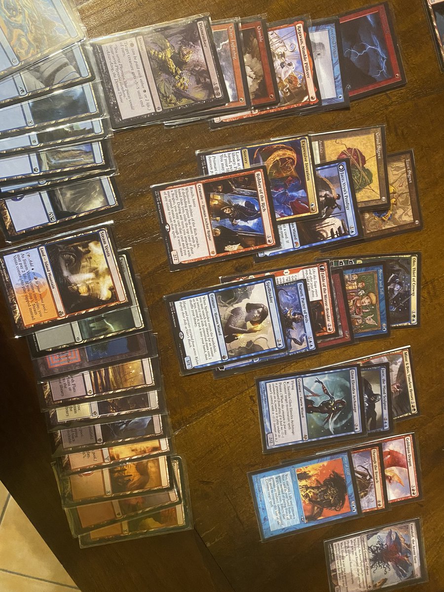My vintage cube draft!🥰