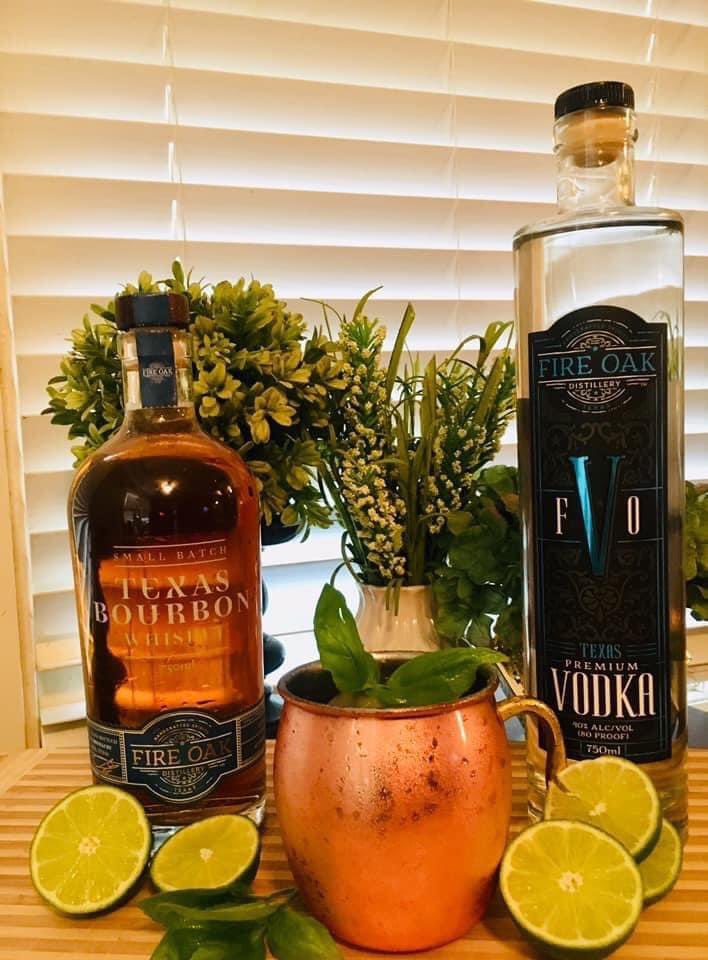 Fire_Oak's tweet photo. Howdy Everyone,

It’s spring time! This #fireoakfriday we help you use that extra basil growing in your garden with our award winning spirits! 

Fire Oak Basil Mules. Get details on our FB and IG pages.
Spirited Cheers! 

#fireoak #drinktexas #farmtobar https://t.co/YiSJWK18p2