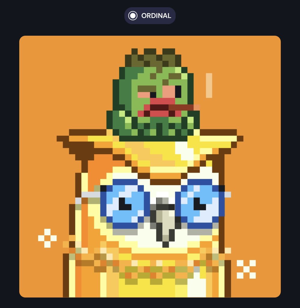 0xDFV's tweet photo. Copped me some #bitcoinbirds 🦉
Inscriptions sub 1 milli 👌
#Bitcoin #ordinals https://t.co/f7SkYvgkOy