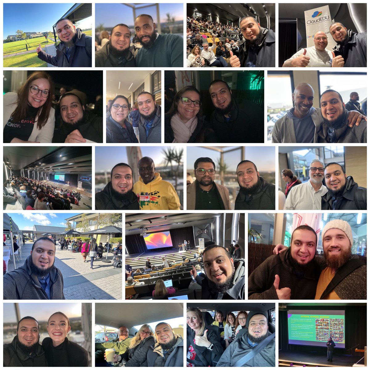abid_patel's tweet photo. #Day1 of #InnovateEDU - What can I say?! It has been a day surrounded by some of the most passionate & awesome educators I have ever had a the pleasure of meeting! ❤️

Immensely grateful for the opportunity to deliver an ignite #Keynote in the afternoon & totally overwhelmed by the amazing feedback from these inspirational educators! 🥰

Super energised for #Day2 & ending on a fabulous high! 💪😎

Also, now totally & proudly sporting "International Speaker" on Twitter bio! 😂👍

#EdTech #EduTwitter #PLN #SouthAfrica #Johannesburg #SelfieWithAbid #AbidInSA #AbidInZA 🇿🇦🌍🥳
