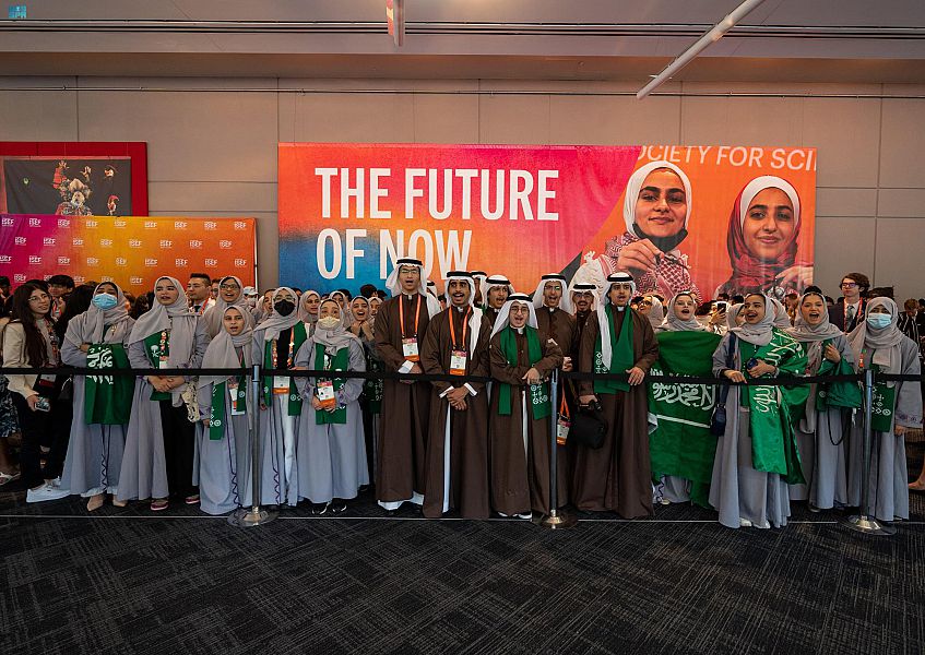 SPAregions's tweet photo. المنتخبُ السعودي للعلوم والهندسة يرفعُ رايةَ الوطن ويحصد 27 جائزةً في معرض ريجينيرون الدولي للعلوم والهندسة.
https://t.co/B4InPKCVKw
#واس_عام https://t.co/ONxxVYx4FF