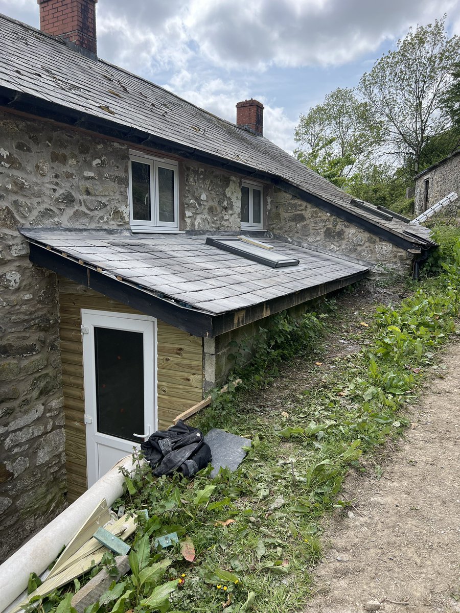 Latest project nearing the end much easier in this brilliant weather we are having