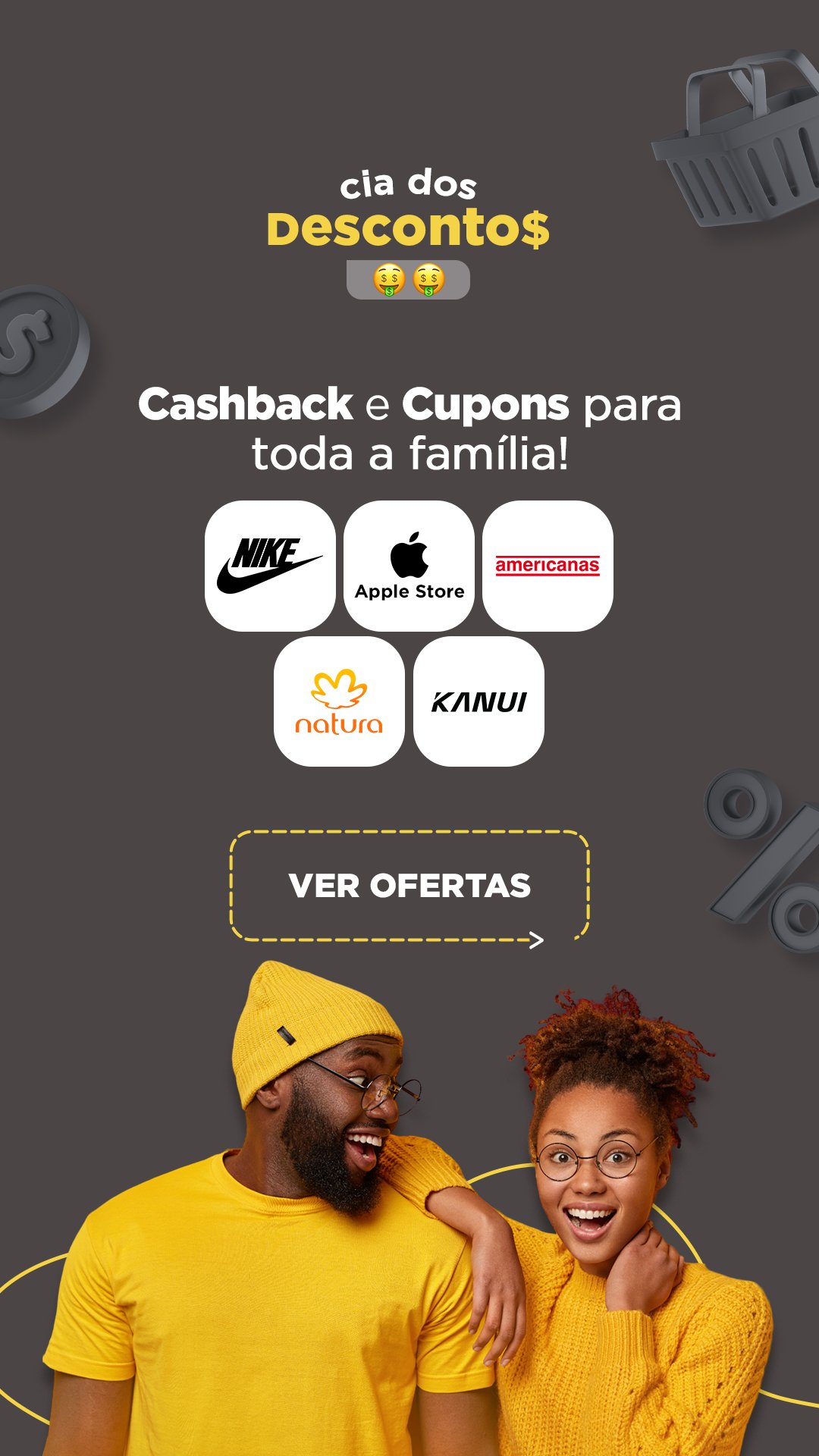 Cupom com 15% de desconto em Roupas →