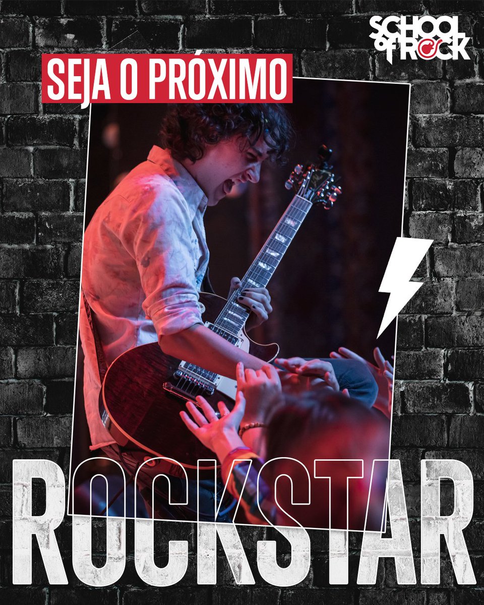 Você pode transformar seus sonhos em realidade.  Desenvolva suas habilidades musicais, faça parte de uma banda, grave em estúdio, faça shows e apresente-se em grandes festivais. Mostre ao mundo o seu talento e paixão pela música!  #emtschoolofrock #escolademusica