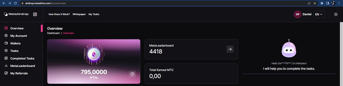 pluhaplugg's tweet photo. Metatime - The world's most comprehensive blockchain ecosystem. https://t.co/xjN9pOTxm1 #MetaAirdrop #Metatime #MetatimeCoin https://t.co/QQZW2tCgow