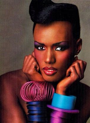 Wishing a happy 65th birthday to the talented
but batshit crazy model actress and singer
Grace Jones! 