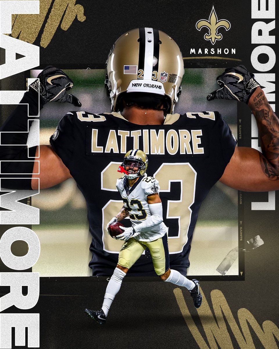 Saints's tweet photo. DROY, 4x Pro Bowl, Lockdown.

That's Shon 🔒🎉 https://t.co/nLQO3idwp2