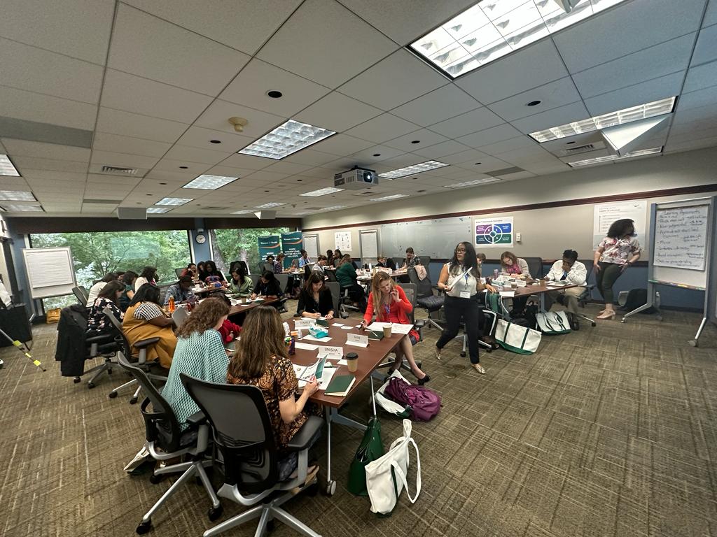 womenlifthealth's tweet photo. What a fantastic week hosting the Immersion event for the 2023 North America cohort! Witnessing the power &amp; enthusiasm of these women coming together is truly awe-inspiring. Our Leadership Journey Immersion provides invaluable insight for our cohort members.  
#WomenLiftImmersion https://t.co/KzibJ68RrH