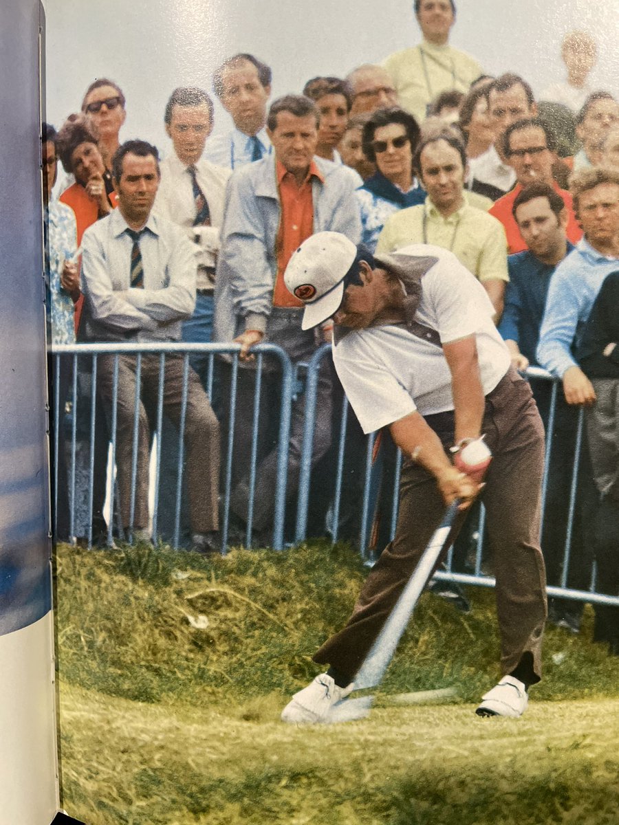 GolfLibrary's tweet image. Lee Trevino at the 1972 Open Championship