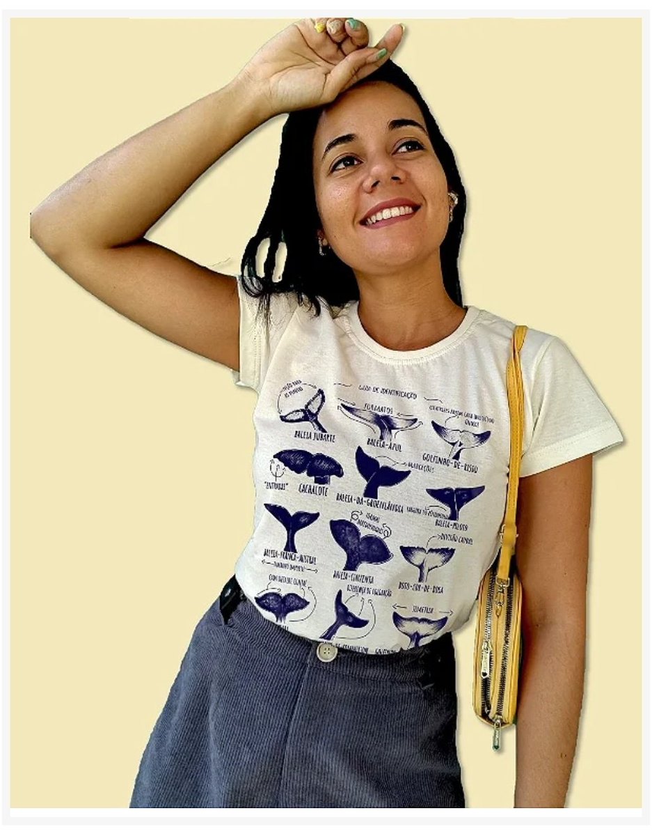 marinarehder's tweet photo. eu disse que ia ter novidade em parceria com o pessoal da @tribuscience né?
pois bem, tá no ar a camiseta com o design do guia de identificação de espécies de baleia pelas caudas! 🐋 https://t.co/NMLIlQIJFe