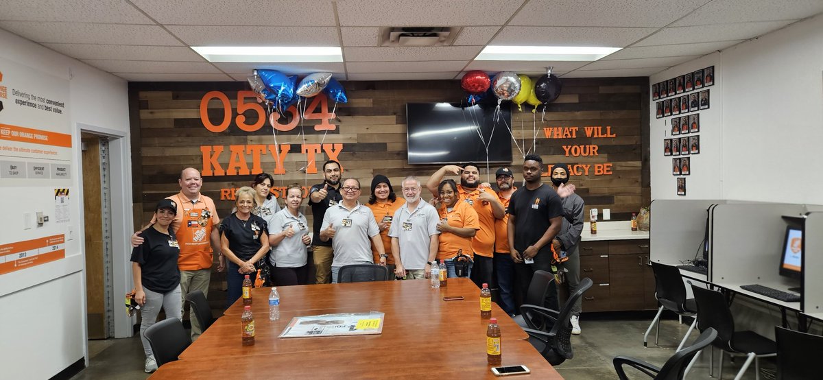 The0534's tweet photo. A HUGE congratulations to Bob from @HomeDepot store 534 on his promotion to MET Sup!  Best of luck to you on your new adventure. From your entire store 534 family, we know you'll do great! @228Chance @BordelonAaron @THDLuisC @chance_lowry https://t.co/65paEzk38z