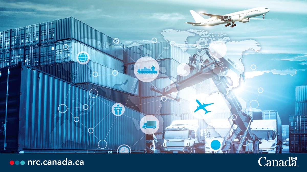 NRC_CNRC's tweet photo. The #AI for Logistics conference was a success! Over 100 people attended, 84 abstracts were submitted and 84 presentations were given. Missed out? No worries – you can still learn about our program and its projects: https://t.co/EH5OCEpH6g #NRCDigitalTech https://t.co/QDGjLxwoBY