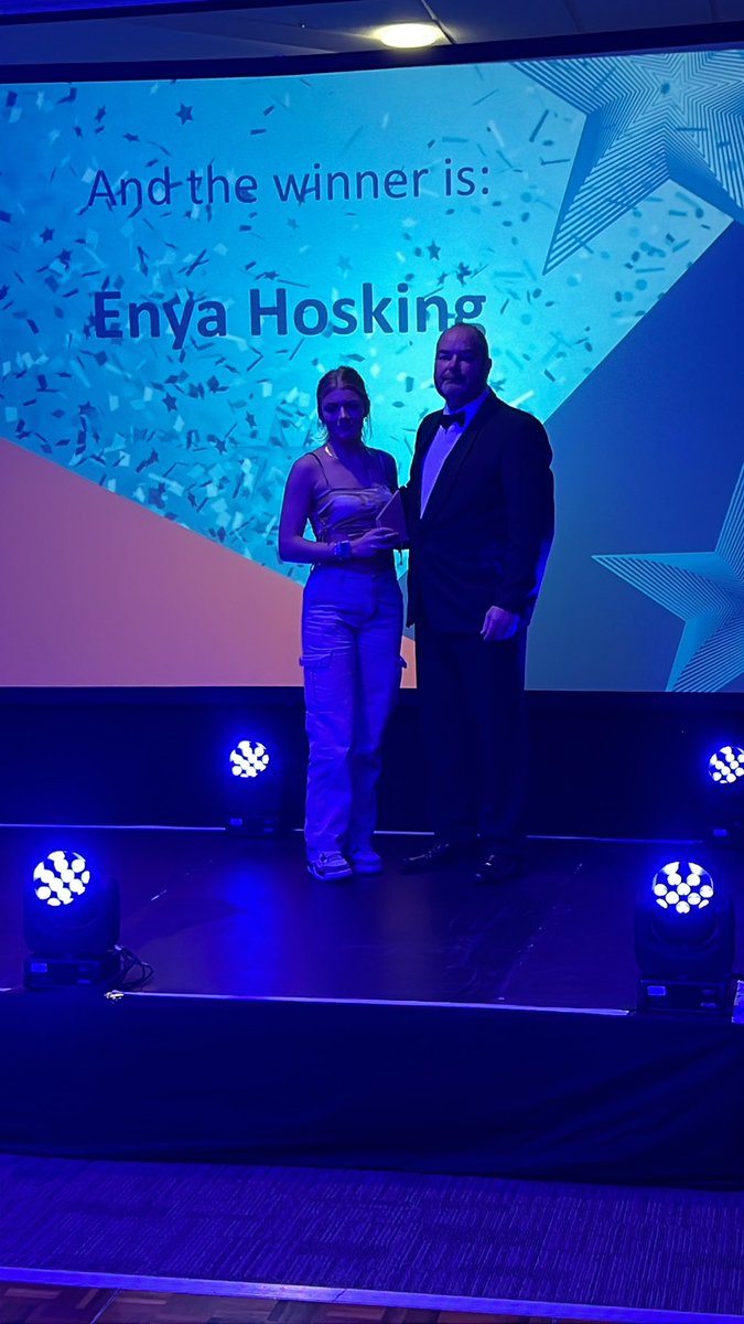 She did it!!!!! Massive congratulations to our Enya on winning Apprentice of the year at the @Bwbl_Consortium apprenticeship and learner awards! We are super proud of everything you have done and continue to do! Well deserved 👏
