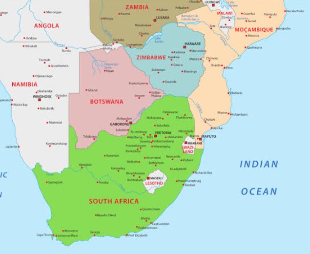 Dear Zimbabweans have you seen the map. Why don't you go to Botswana,Zambia or Mozambique. Why is it always SA. We hv high unemployment rate please choose other countries we have carried y'all long enough. N U r very disrespectful! #PutSouthAfricaFirst https://t.co/SwltYVFmZ2